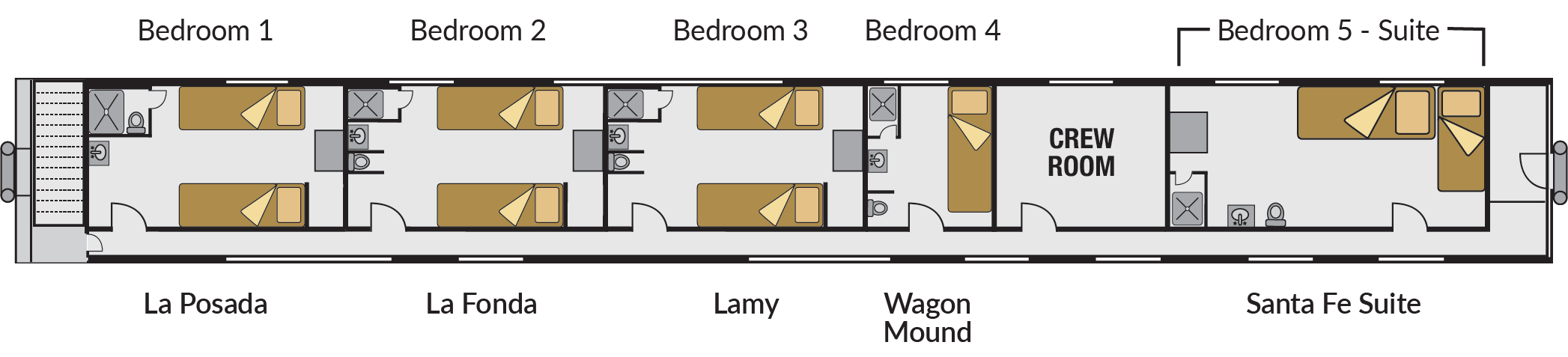 Floorplan for Santa Fe