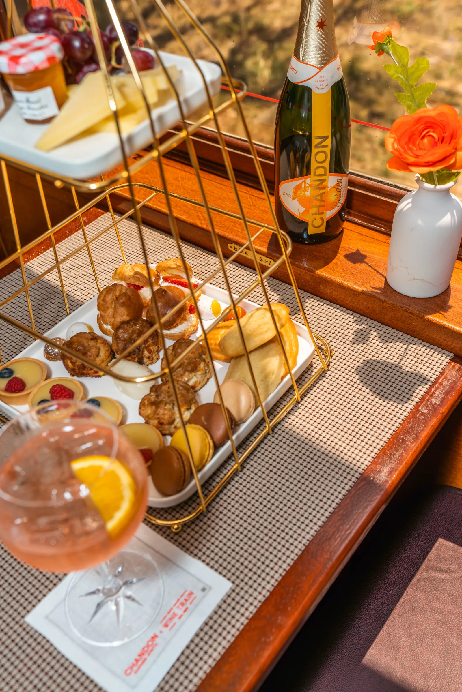 Image of Afternoon Tea x Chandon Collab
