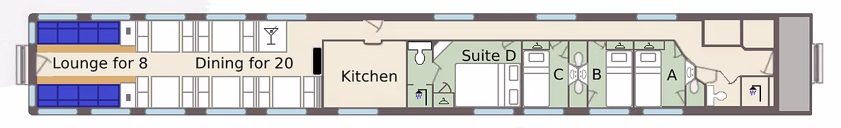Floorplan for Blue Ridge Club