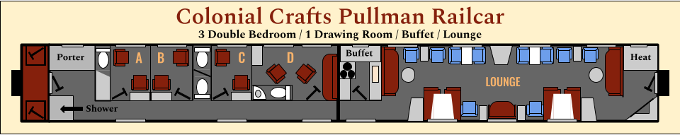 Floorplan for Colonial Crafts